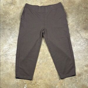 Pure Jill Slim Leg Cropped Pima cotton pant
Size: 1x